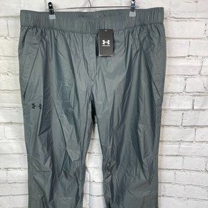 Under Armour Mens UA Cloudburst Sideline Pants Grey Size XXL